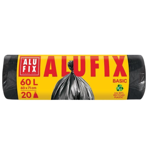 Sáček do koše 60l/60x71/20ks ALUFIX Basic